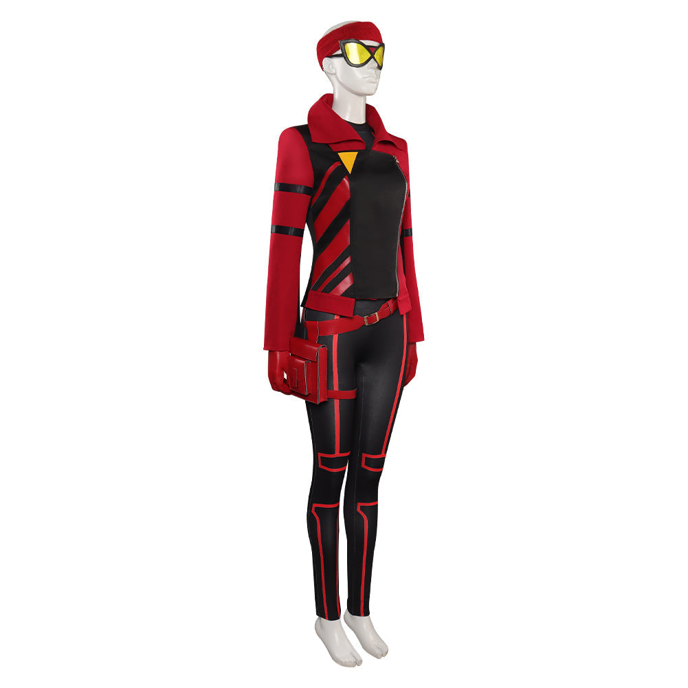 Spider Verse Jessica Drew Cosplay Costume