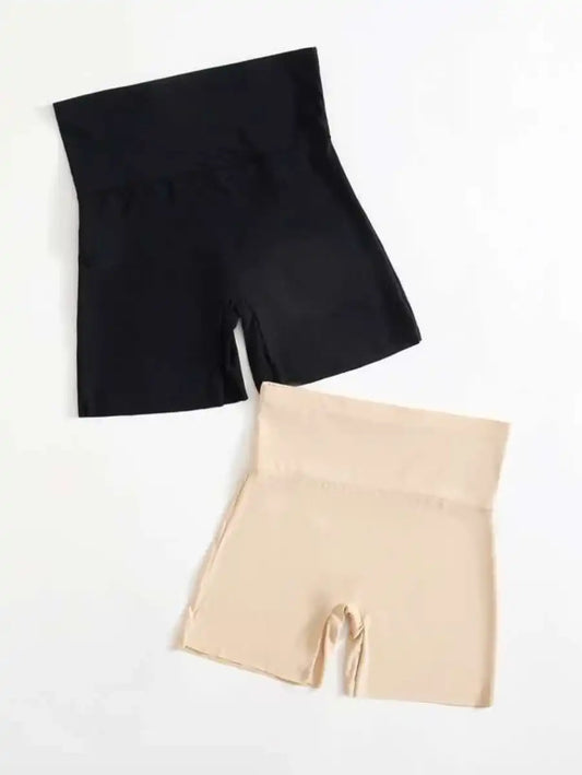 2 Pack Mesh Shapewear Shorts Set