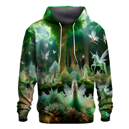 Whimsical Forest Fauna Hoodie