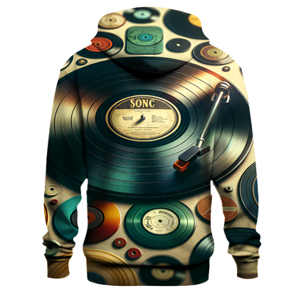 Retro Vinyl Harmony Hoodie