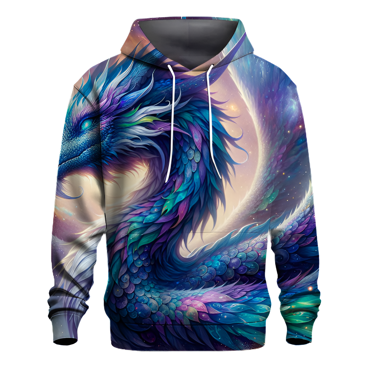 Mystical Galaxy Dragon Hoodie