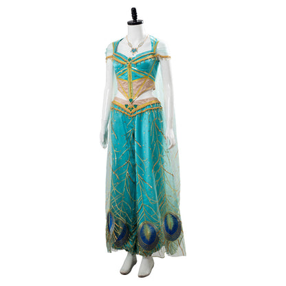 2019 Aladdin Movie Princess Jasmine Cosplay Costume