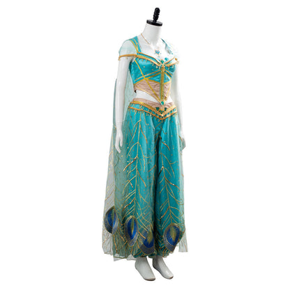 2019 Aladdin Movie Princess Jasmine Cosplay Costume