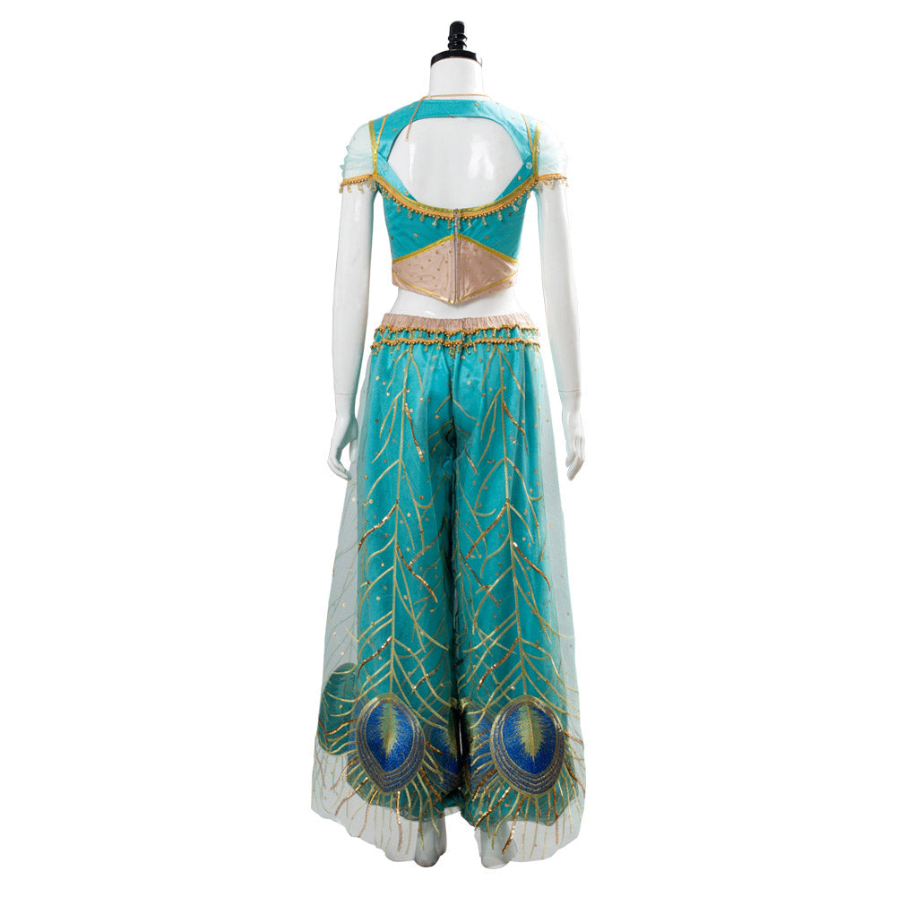 2019 Aladdin Movie Princess Jasmine Cosplay Costume