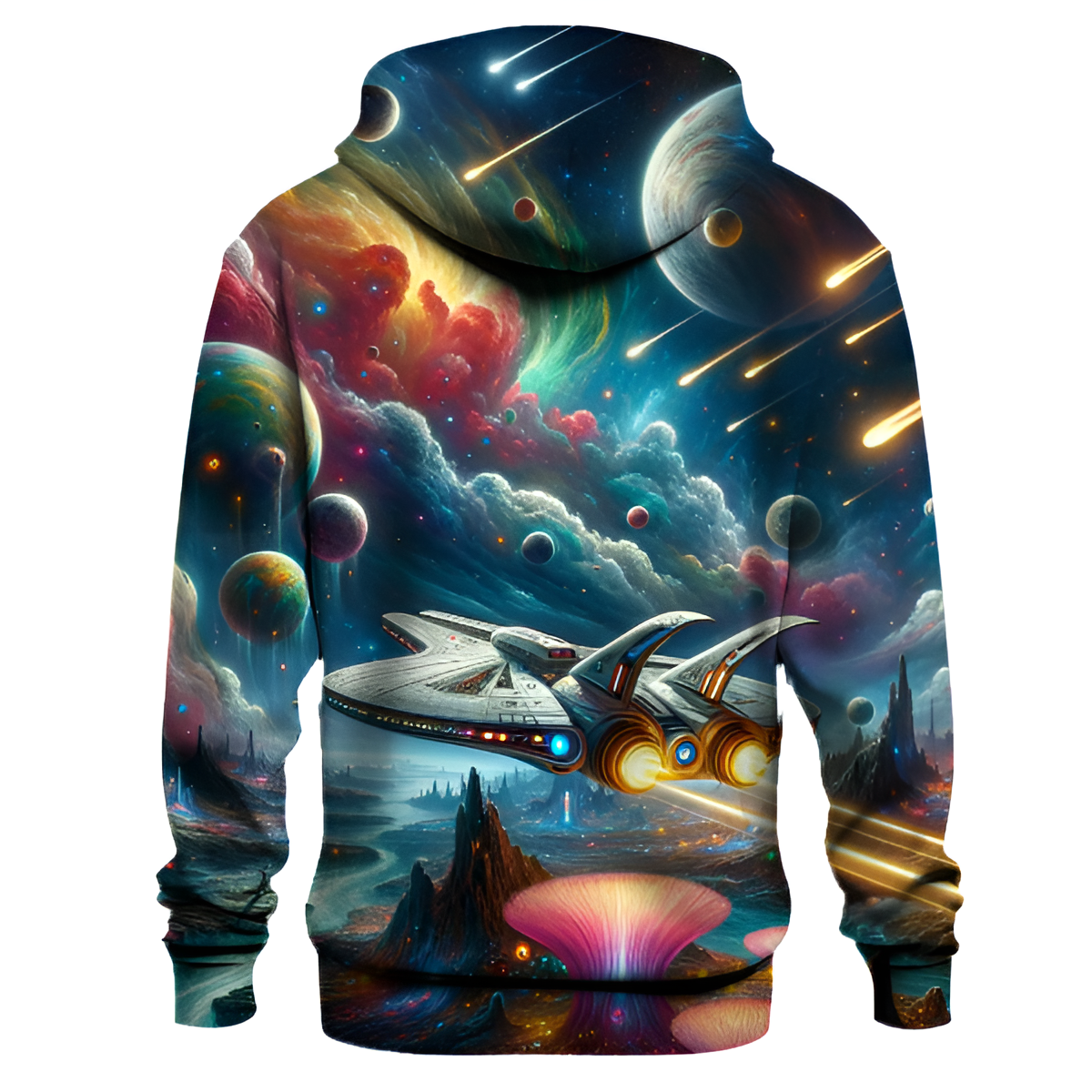 Galactic Fantasy Adventure Hoodie