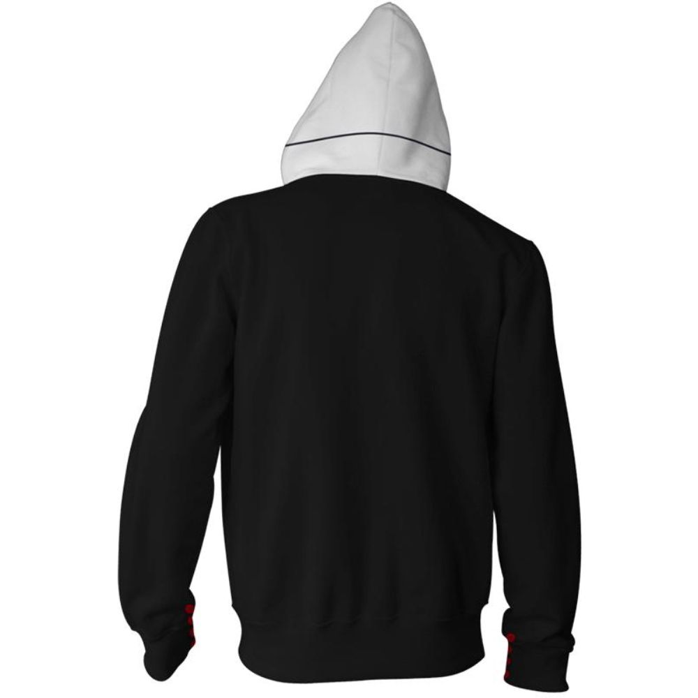 3D Zip Up Sweatshirt