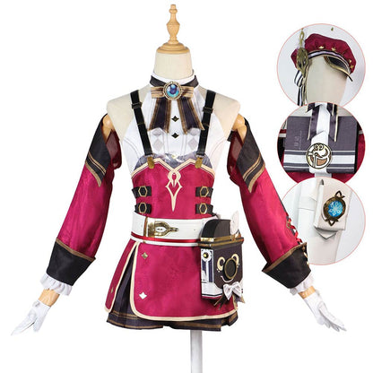 Genshin Impact Charlotte Cosplay Costume