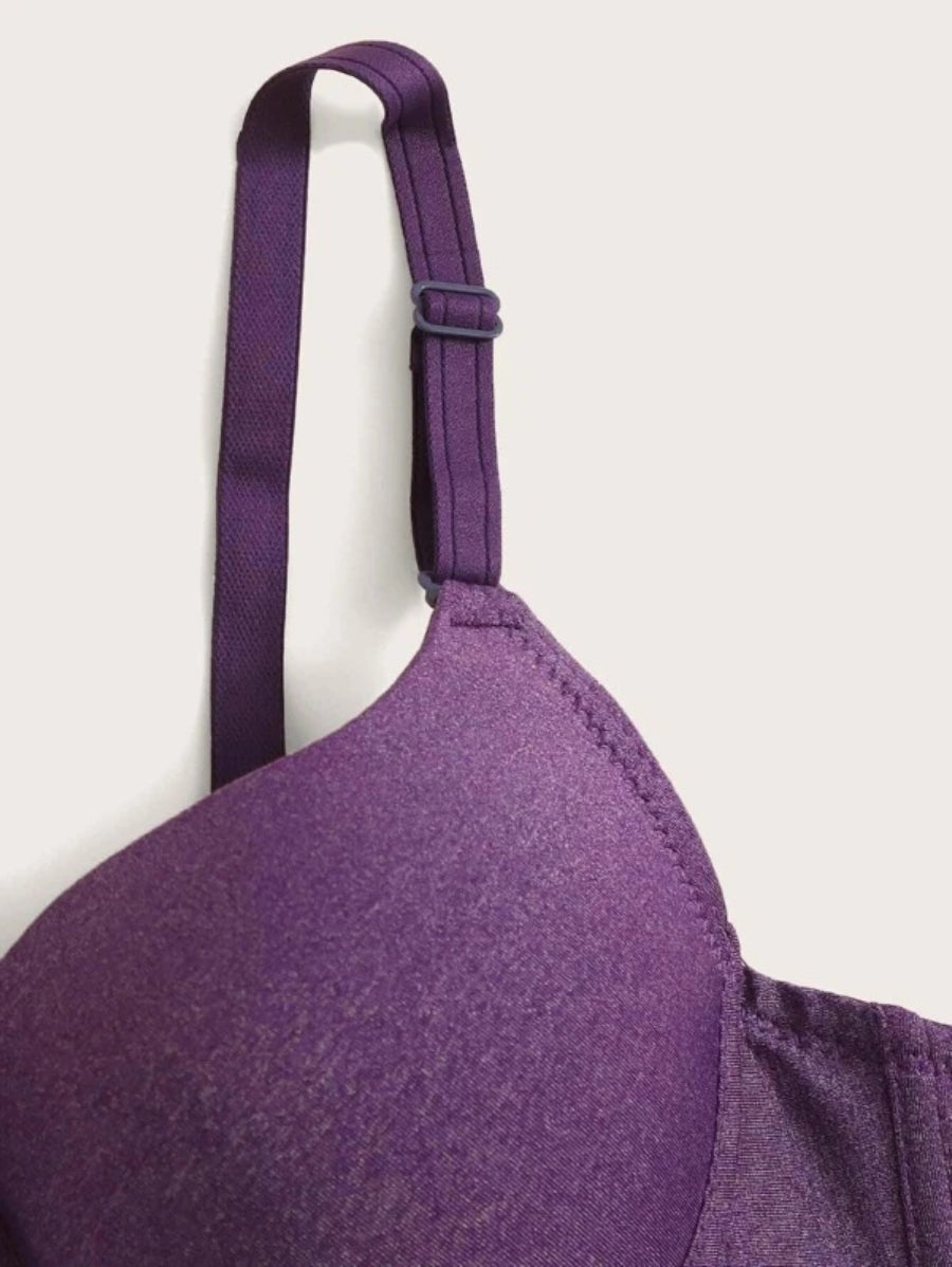 Adjustable Strap Push Up Underwire Bra