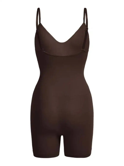 Adjustable Strap Shapewear Romper