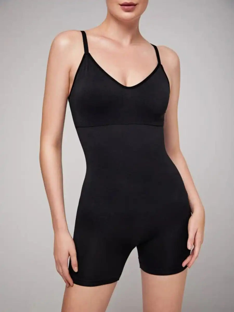 Adjustable Strap Shapewear Romper