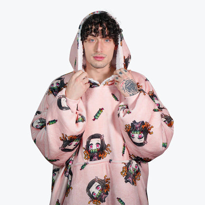 Anime Cozy Blanket Hoodies