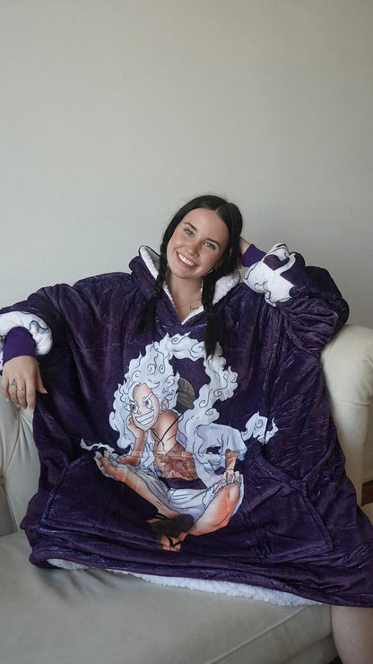 Anime Cozy Blanket Hoodies