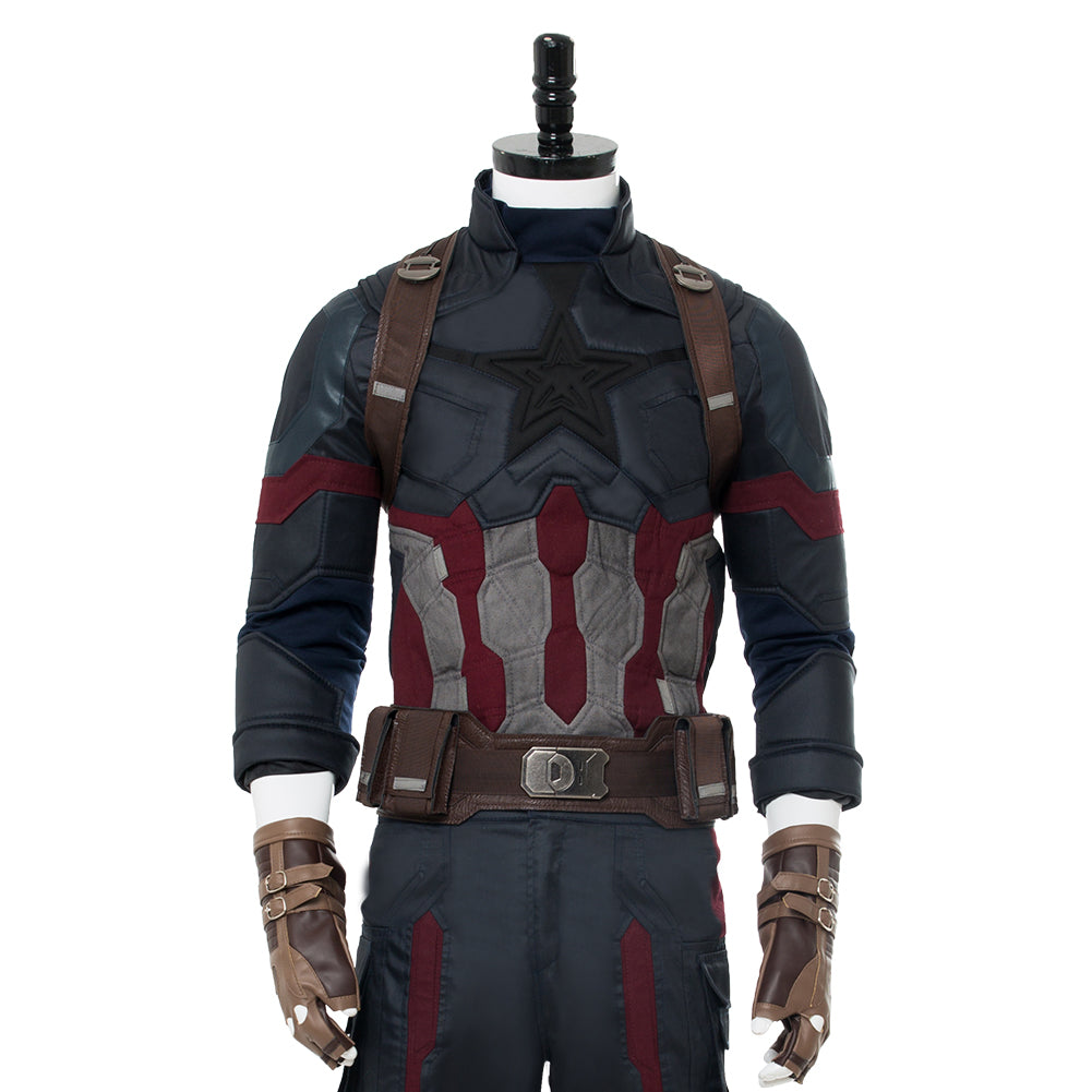 Avengers 3 Infinity War Captain America Uniform Suit