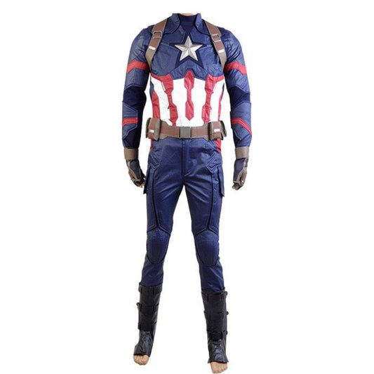 Captain America Cosplay Costume XL