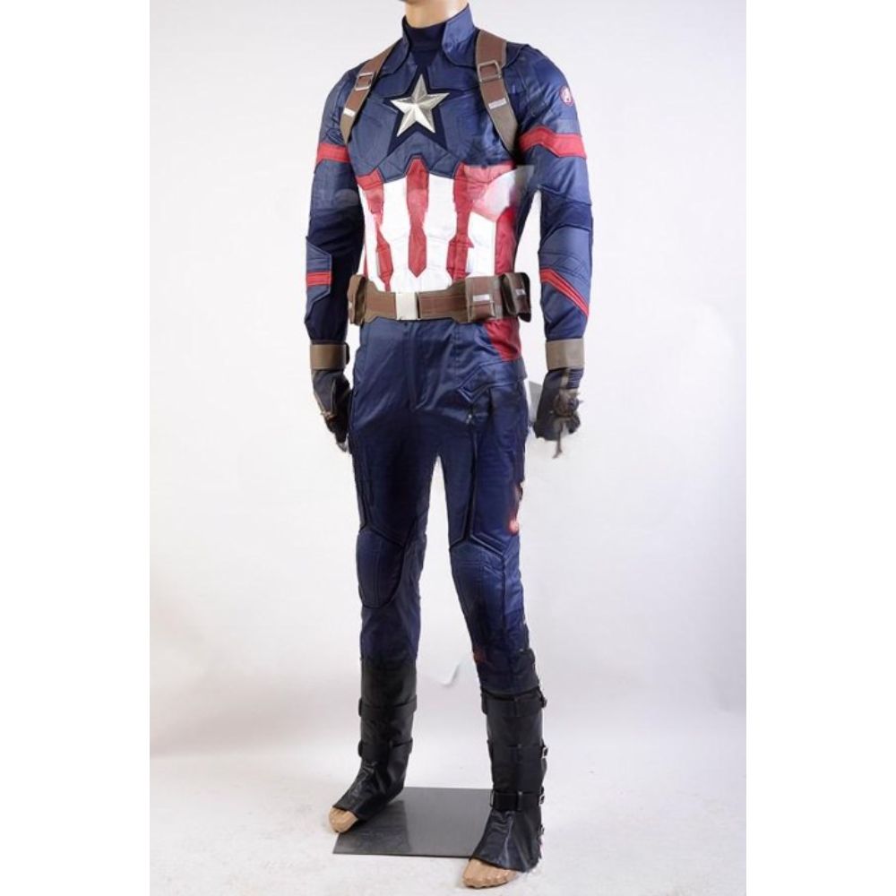 Captain America Cosplay Costume