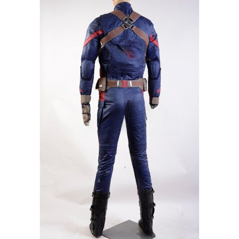 Captain America Cosplay Costume