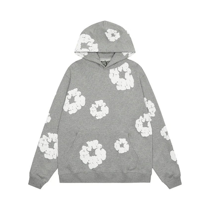 The Cotton Denim T Hoodie Hoodie Gray