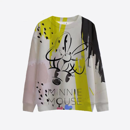 Christmas Themed Mickey And Minnie Sweatshirt Style 6