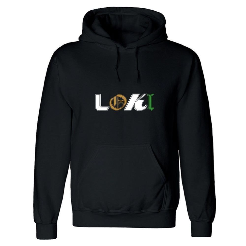 Cotton Hooded Sweatshirt Loki Printed Hoodie