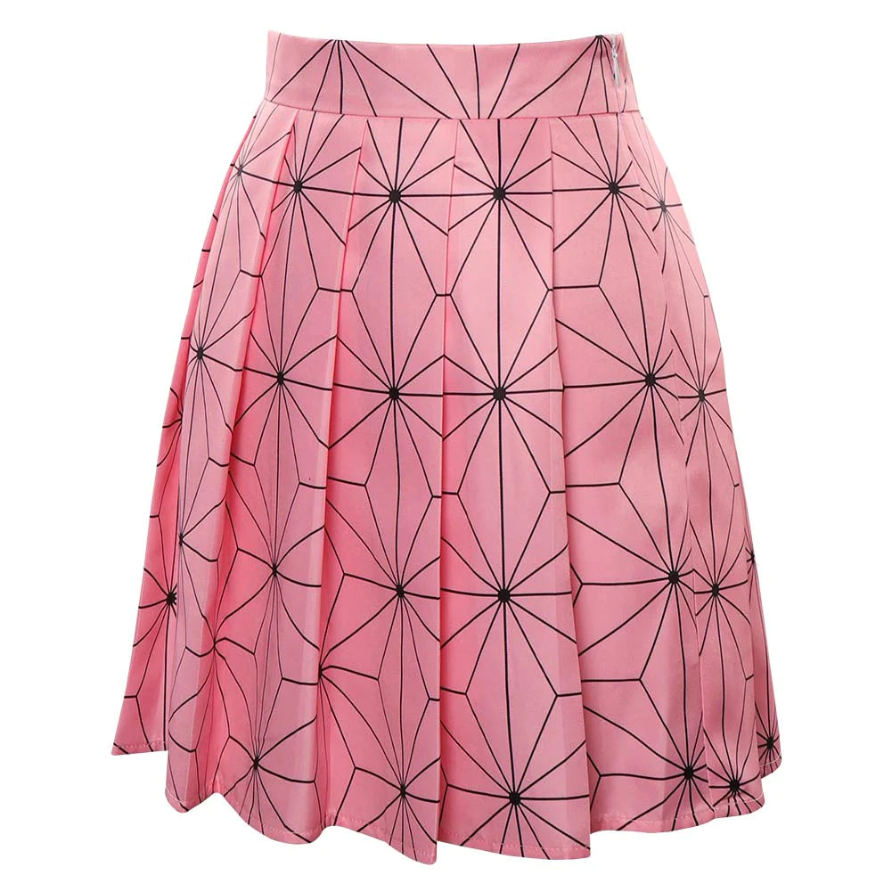 Kamado Nezuko Pleated Skirt Costume XXXL