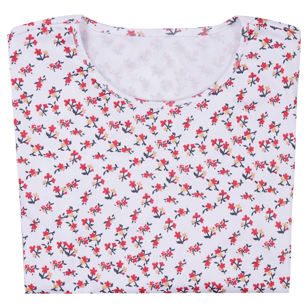 Eleven Cosplay Costume Floral Long T Shirt