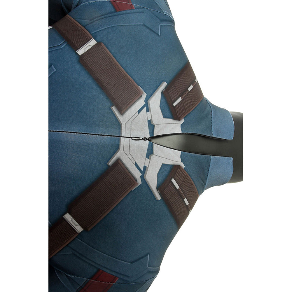 Epic Captain America Infinity War Cosplay Jumpsuit