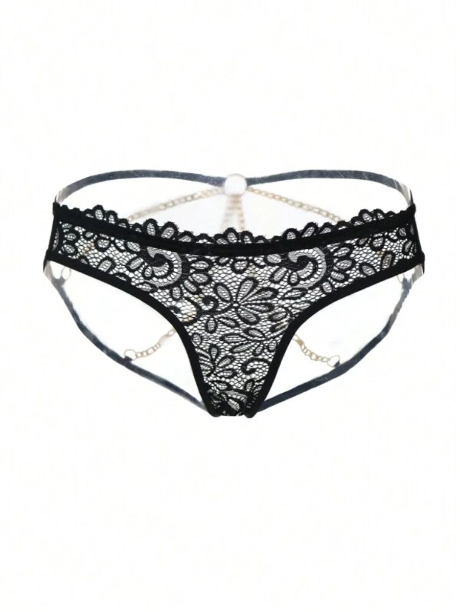 Floral Design Lace Panty