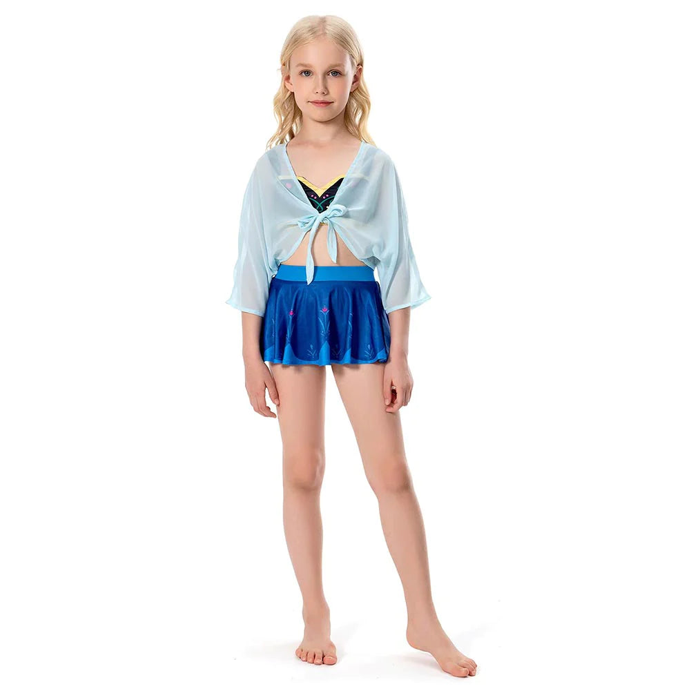 Frozen Anna Swimsuit Costume