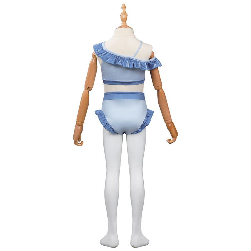 Frozen Elsa Swimsuit Cosplay Costume