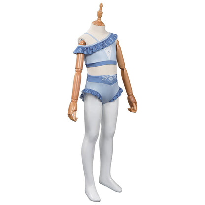 Frozen Elsa Swimsuit Cosplay Costume