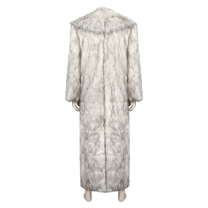 Fur Coat Halloween Carnival Suit