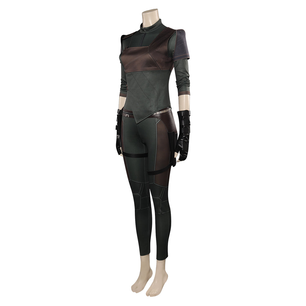 Gamora Cosplay Costume Jumpsuit