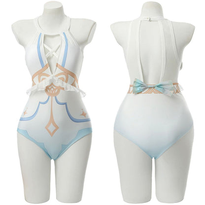 Genshin Impact Lumine Cosplay Costume Swimsuit