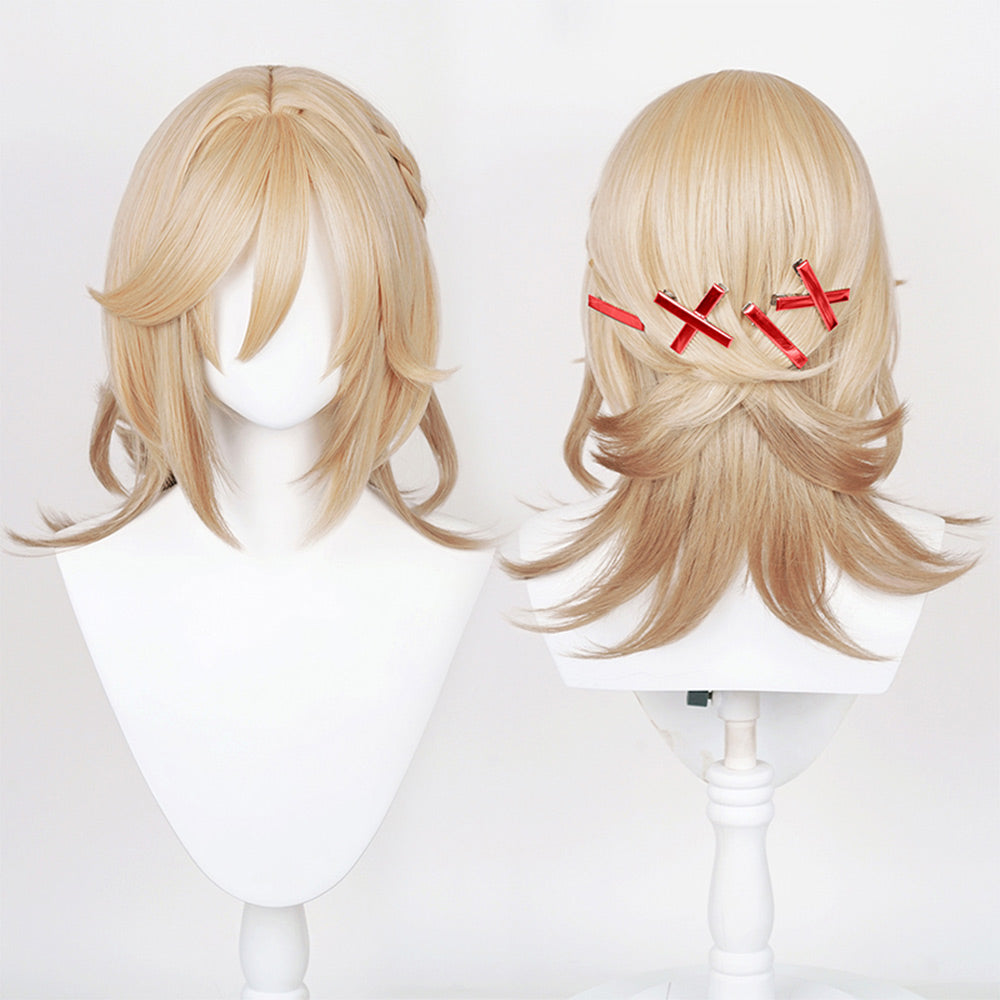 Genshin Impact Kaveh Cosplay Wig