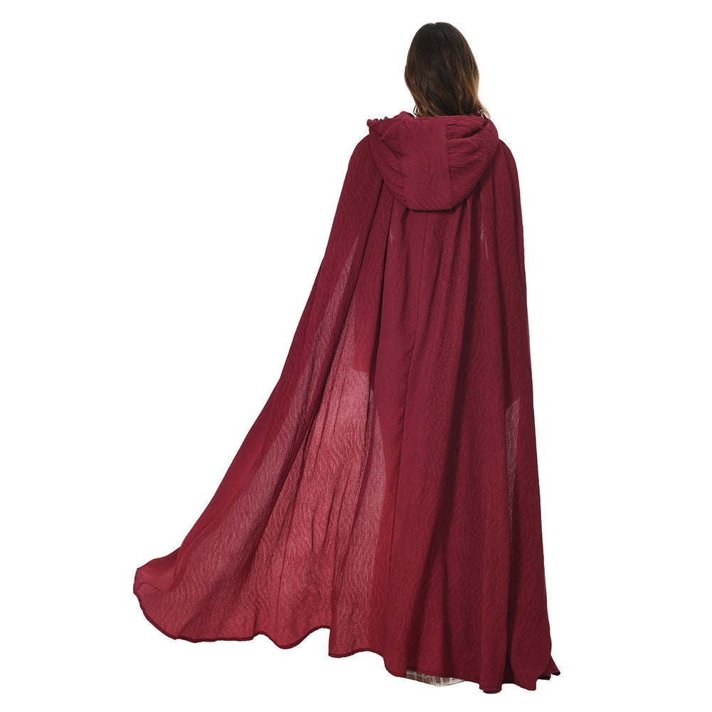 Hooded Halloween Themed Cloak Suit