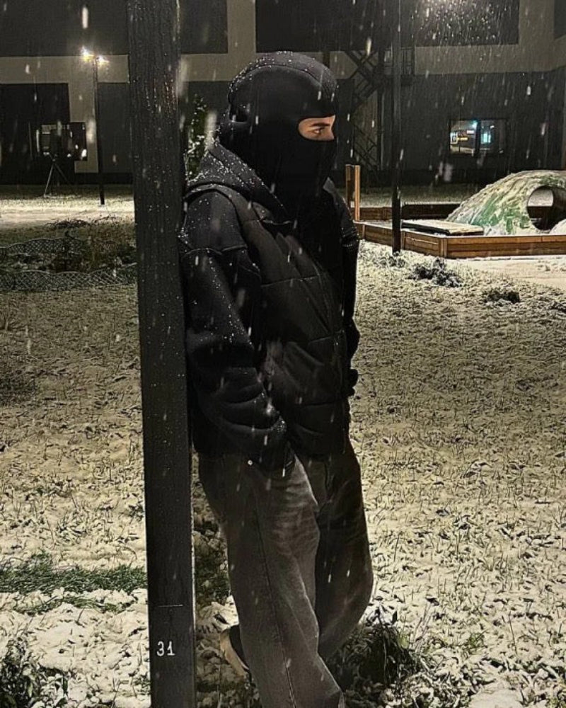 Full Covered Masked Hoodie For Winters