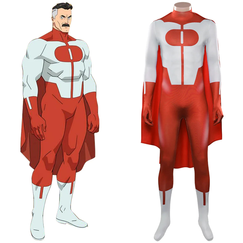 Invincible Omni Man Nolan Costume Jumpsuit