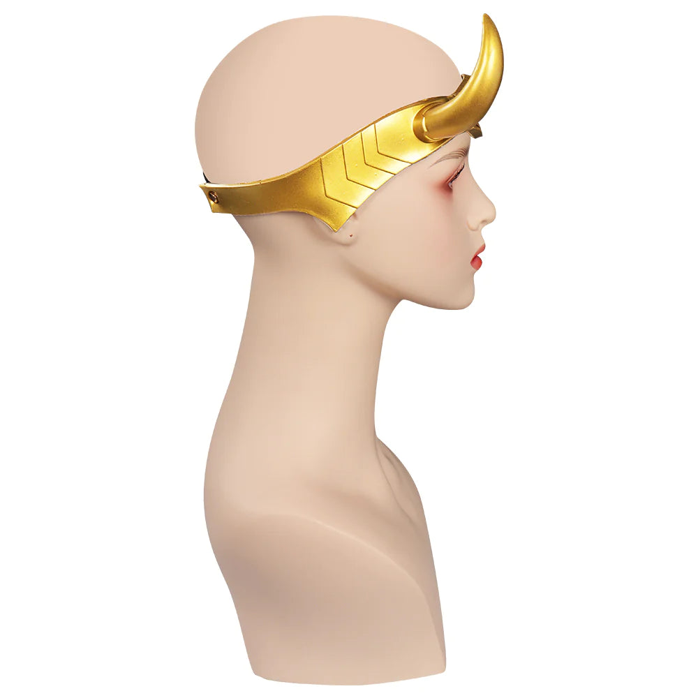 Lady Loki Sylvie Helmet Costume Props