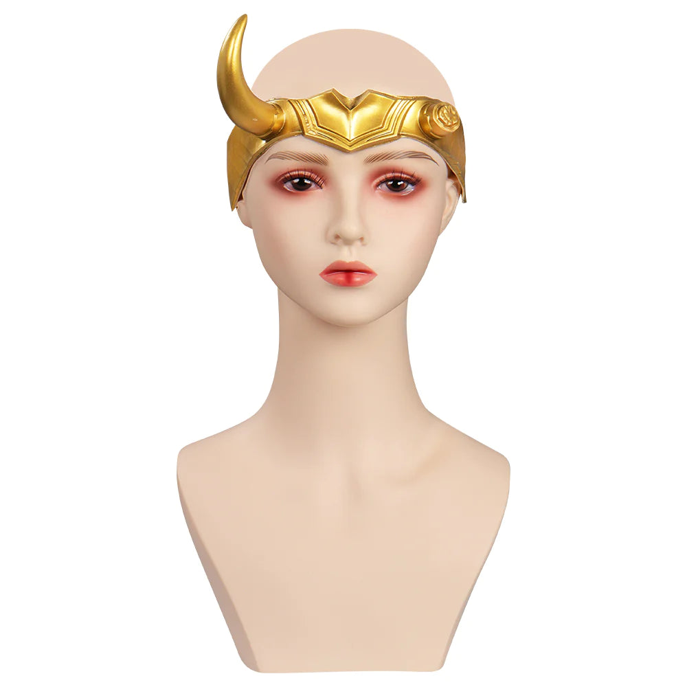 Lady Loki Sylvie Helmet Costume Props