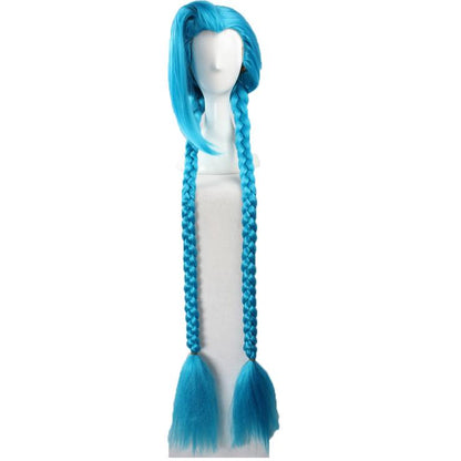 League Of Legends LoL Jinx Wig Cosplay Wig