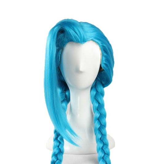 League Of Legends LoL Jinx Wig Cosplay Wig