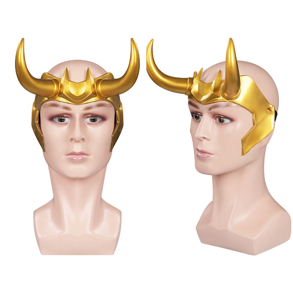 Loki Mask Cosplay Halloween Party Costume Props