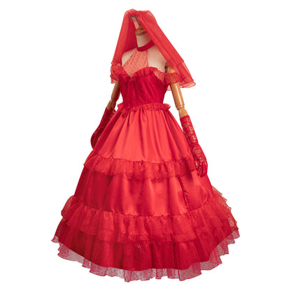 Lydia Wedding Dress Cosplay Costume