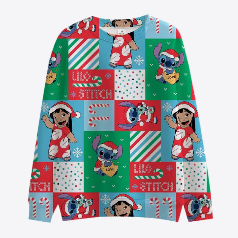 Mickey And Minnie Christmas Sweatshirt Style 2