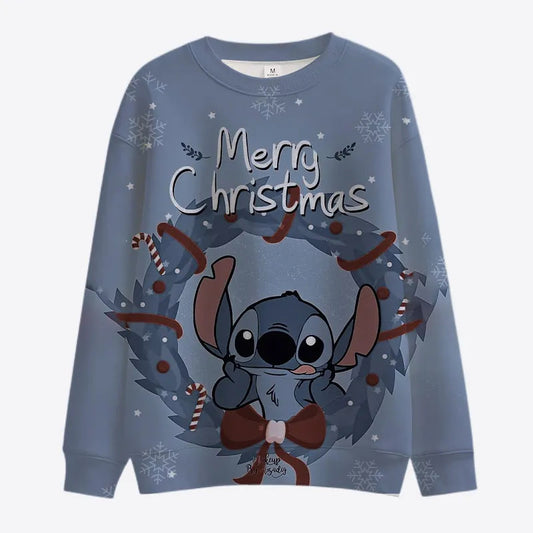 Mickey And Minnie Christmas Sweatshirt Style 1