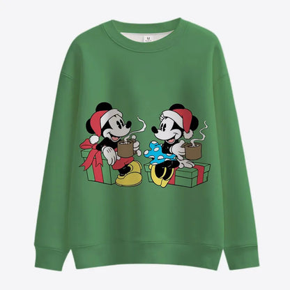 Mickey Minnie Pattern Christmas Sweatshirts Style 1