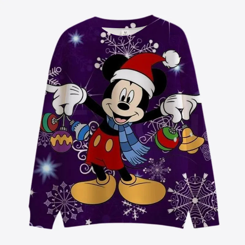 Mickey Minnie Pattern Christmas Sweatshirts Style 5