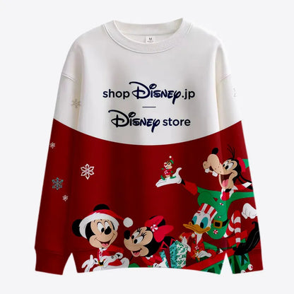 Mickey Minnie Print Christmas Sweatshirts Style 3