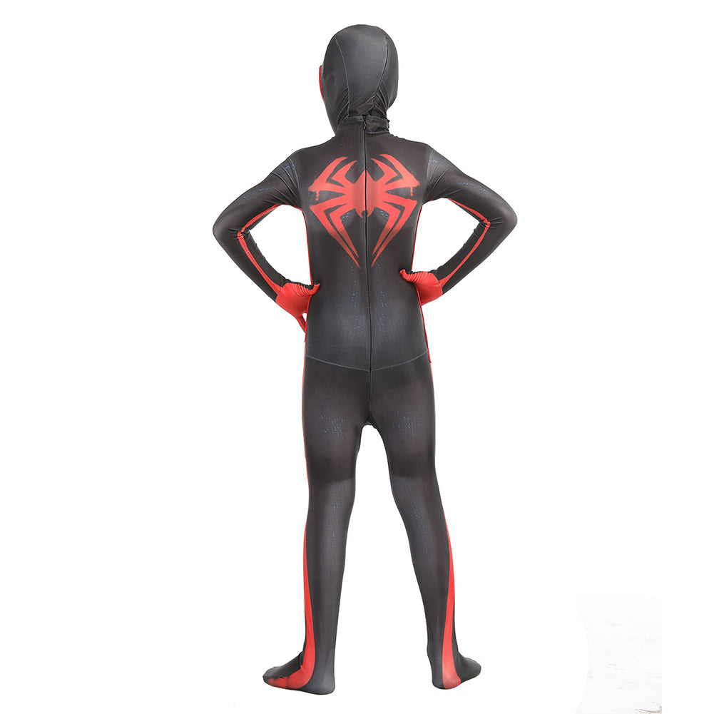 Miles Morales Cosplay Costume From Spider-Verse