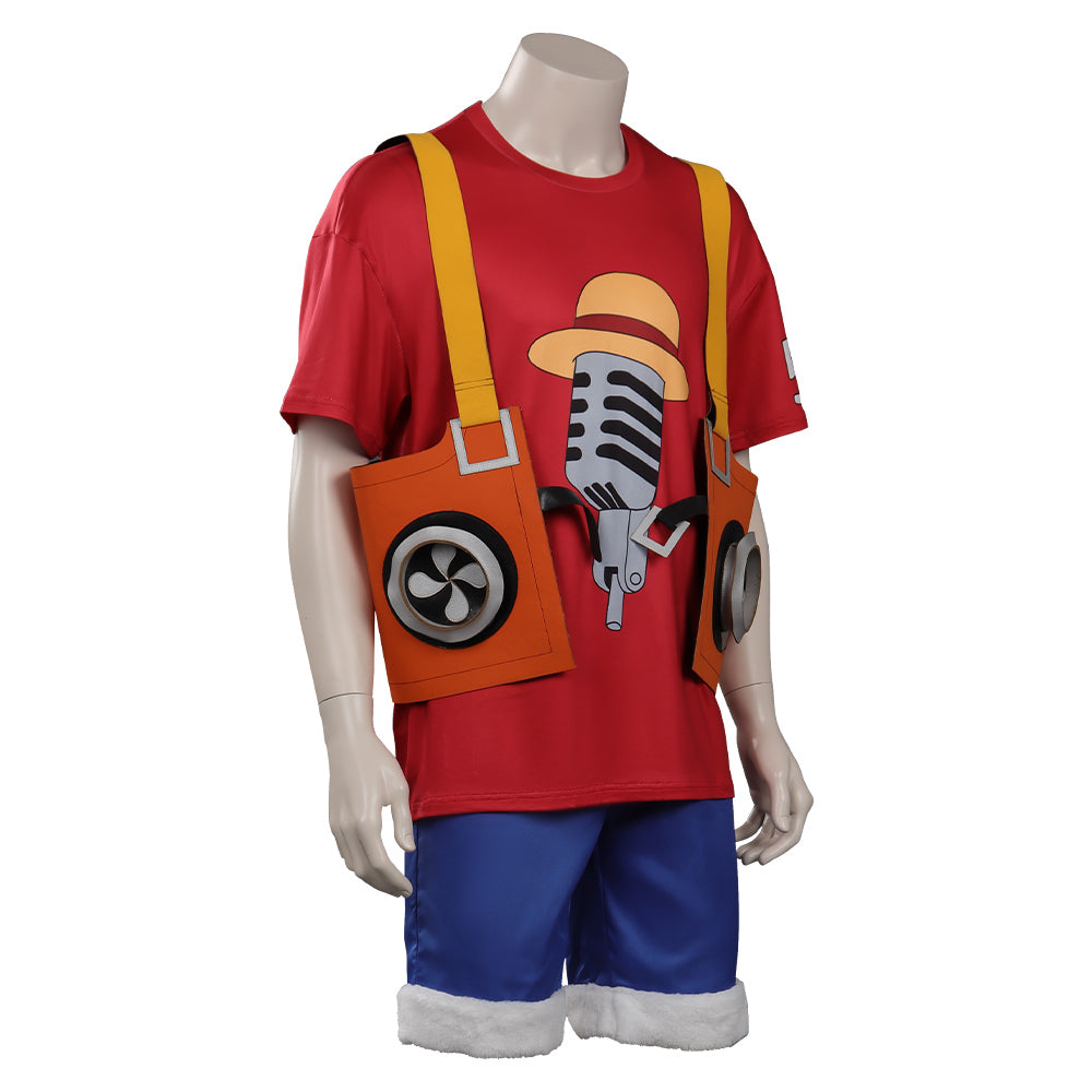 One Piece Film Monkey D Luffy Halloween Costume